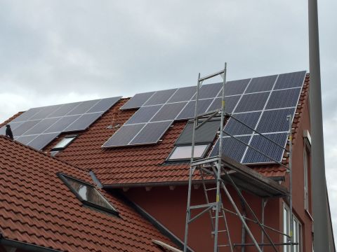 Anlage Drescher - Dach