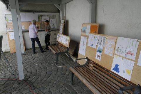 Ausstellung am RaBE Kerbestand