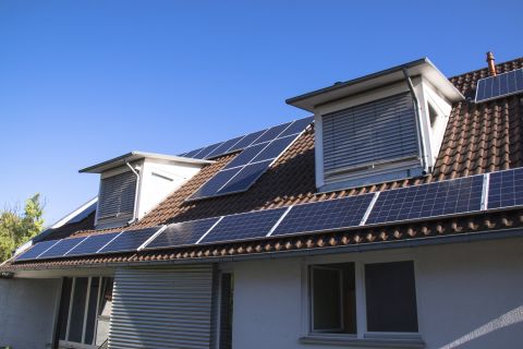 PV-Anlage Stock