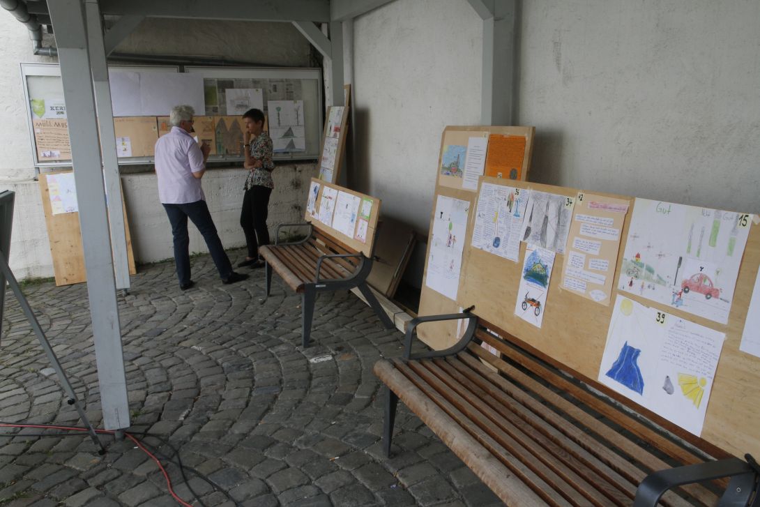 Ausstellung am RaBE Kerbestand